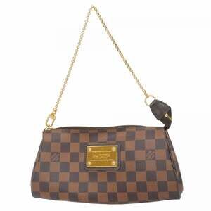 Louis Vuitton Damier Eva Handbag N55213 Ebene Women's